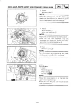 Предварительный просмотр 298 страницы Yamaha 2000 YZ250M/LC Owner'S Service Manual