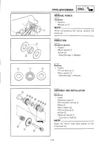 Preview for 306 page of Yamaha 2000 YZ250M/LC Owner'S Service Manual