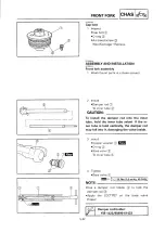 Preview for 422 page of Yamaha 2000 YZ250M/LC Owner'S Service Manual