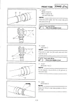 Preview for 426 page of Yamaha 2000 YZ250M/LC Owner'S Service Manual