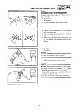 Предварительный просмотр 34 страницы Yamaha 2000 YZR125/LC Owner'S Service Manual