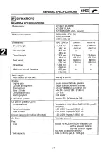 Предварительный просмотр 66 страницы Yamaha 2000 YZR125/LC Owner'S Service Manual