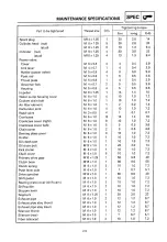 Предварительный просмотр 70 страницы Yamaha 2000 YZR125/LC Owner'S Service Manual