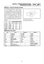 Предварительный просмотр 76 страницы Yamaha 2000 YZR125/LC Owner'S Service Manual