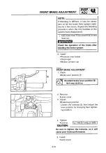 Предварительный просмотр 158 страницы Yamaha 2000 YZR125/LC Owner'S Service Manual