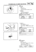 Предварительный просмотр 246 страницы Yamaha 2000 YZR125/LC Owner'S Service Manual