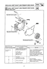 Предварительный просмотр 276 страницы Yamaha 2000 YZR125/LC Owner'S Service Manual