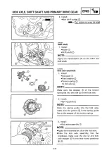 Предварительный просмотр 286 страницы Yamaha 2000 YZR125/LC Owner'S Service Manual