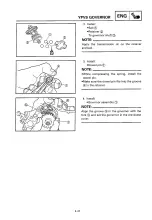 Предварительный просмотр 296 страницы Yamaha 2000 YZR125/LC Owner'S Service Manual