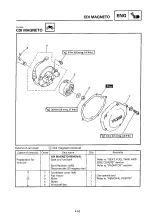 Предварительный просмотр 306 страницы Yamaha 2000 YZR125/LC Owner'S Service Manual