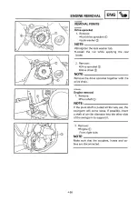 Предварительный просмотр 318 страницы Yamaha 2000 YZR125/LC Owner'S Service Manual