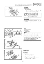 Предварительный просмотр 328 страницы Yamaha 2000 YZR125/LC Owner'S Service Manual