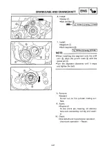 Предварительный просмотр 336 страницы Yamaha 2000 YZR125/LC Owner'S Service Manual