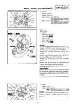 Предварительный просмотр 360 страницы Yamaha 2000 YZR125/LC Owner'S Service Manual