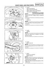 Предварительный просмотр 362 страницы Yamaha 2000 YZR125/LC Owner'S Service Manual