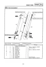 Предварительный просмотр 402 страницы Yamaha 2000 YZR125/LC Owner'S Service Manual