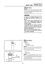 Предварительный просмотр 404 страницы Yamaha 2000 YZR125/LC Owner'S Service Manual