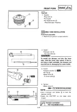 Предварительный просмотр 410 страницы Yamaha 2000 YZR125/LC Owner'S Service Manual