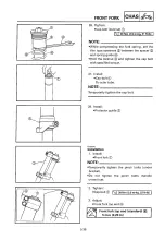 Предварительный просмотр 422 страницы Yamaha 2000 YZR125/LC Owner'S Service Manual