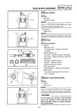 Предварительный просмотр 468 страницы Yamaha 2000 YZR125/LC Owner'S Service Manual