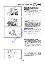 Предварительный просмотр 13 страницы Yamaha 2001 YJ50RAP Service Manual