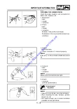 Предварительный просмотр 15 страницы Yamaha 2001 YJ50RAP Service Manual