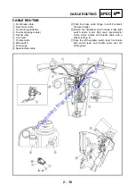 Предварительный просмотр 38 страницы Yamaha 2001 YJ50RAP Service Manual