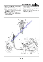 Предварительный просмотр 40 страницы Yamaha 2001 YJ50RAP Service Manual