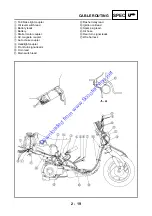 Предварительный просмотр 41 страницы Yamaha 2001 YJ50RAP Service Manual