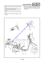 Предварительный просмотр 42 страницы Yamaha 2001 YJ50RAP Service Manual