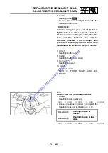 Предварительный просмотр 83 страницы Yamaha 2001 YJ50RAP Service Manual