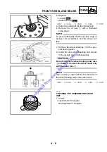 Предварительный просмотр 94 страницы Yamaha 2001 YJ50RAP Service Manual