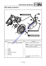 Предварительный просмотр 98 страницы Yamaha 2001 YJ50RAP Service Manual