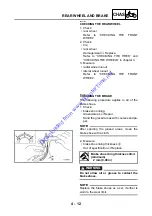 Предварительный просмотр 100 страницы Yamaha 2001 YJ50RAP Service Manual