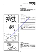 Предварительный просмотр 108 страницы Yamaha 2001 YJ50RAP Service Manual