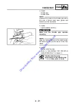 Предварительный просмотр 109 страницы Yamaha 2001 YJ50RAP Service Manual