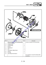 Предварительный просмотр 137 страницы Yamaha 2001 YJ50RAP Service Manual