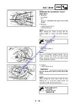 Предварительный просмотр 138 страницы Yamaha 2001 YJ50RAP Service Manual