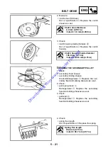 Предварительный просмотр 140 страницы Yamaha 2001 YJ50RAP Service Manual