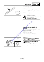 Предварительный просмотр 141 страницы Yamaha 2001 YJ50RAP Service Manual