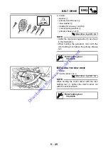 Предварительный просмотр 144 страницы Yamaha 2001 YJ50RAP Service Manual