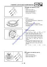 Предварительный просмотр 147 страницы Yamaha 2001 YJ50RAP Service Manual