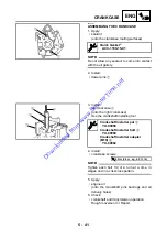 Предварительный просмотр 160 страницы Yamaha 2001 YJ50RAP Service Manual