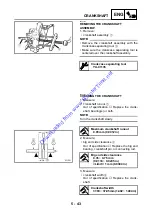 Предварительный просмотр 162 страницы Yamaha 2001 YJ50RAP Service Manual