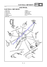 Предварительный просмотр 178 страницы Yamaha 2001 YJ50RAP Service Manual