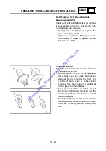 Предварительный просмотр 182 страницы Yamaha 2001 YJ50RAP Service Manual