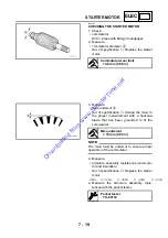 Предварительный просмотр 196 страницы Yamaha 2001 YJ50RAP Service Manual