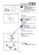 Предварительный просмотр 197 страницы Yamaha 2001 YJ50RAP Service Manual