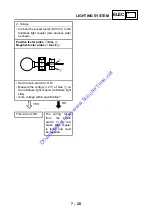 Предварительный просмотр 205 страницы Yamaha 2001 YJ50RAP Service Manual