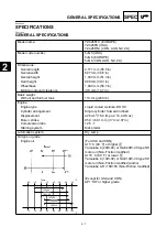 Preview for 72 page of Yamaha 2001 YZ426F/LC Owner'S Service Manual